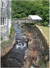 photo "The small river running to the sea."