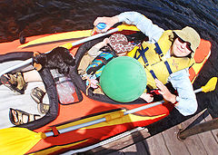фото "Трое в лодке, не считая шарик"