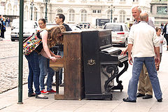 фото "Let's play piano in the street"