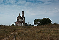 photo "Christmas church in village Perevles"
