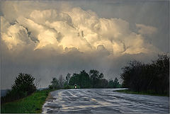 фото "Дорога в дождь"