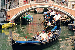 фото "The convoy of gondolas / Конвой гондол"