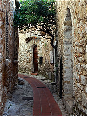 photo "Streets of Ez village, France."