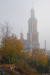 photo "Morning. Village Church"