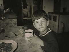 фото "у бабушки...."