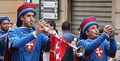 фото "historical procession in Genoa, Italy"