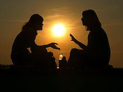 photo "Supporting the sun"