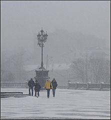 фото "метель в Москве"