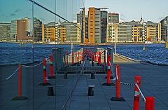 фото "Skyline Copenhagen...Red Corridor"