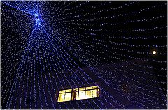 photo "The Christmas knocks on a window."