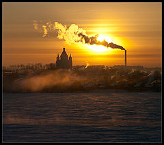 photo "Frosty Sunset / 0205_0146"