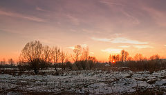 photo "Winter sunset"