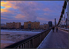 фото "Крымский мост, вечер"