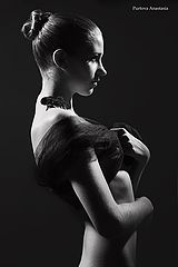 photo "паук, чб, мистика, портрет, 14, ню"