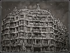 фото "la pedrera (gaudi)"