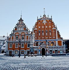 photo "riga. Blackhead house"