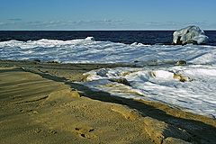 photo "Snowy seascape..."