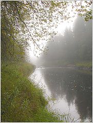 фото "Утренний туман на реке"