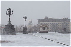 photo "Spring snow storm"