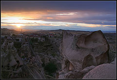 photo "mountainous country at sunset"