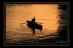 photo "Fishers on the Nile river."