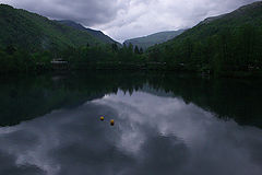 photo "The blue green lake"