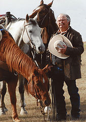 photo "Mourner at a Rancher's Funeral"