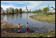 photo "Russian children which look forward with confidence"