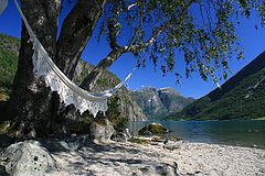 photo "Hengekøye i Oppstryn"