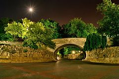 photo "Star over the Nikolaev bridge"