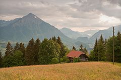 photo "une cabane dans les Alpes"