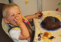 фото "Feeding His Face"