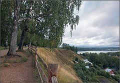 photo "on the high bank"