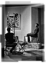 photo "The artist and his model"