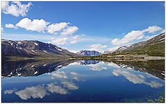 photo "Blue symmetry"