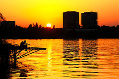 photo "Evening on the lake"