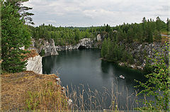 фото "Мраморный каньон Рускеала"