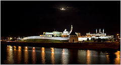 фото "Казанский Кремль ночью"
