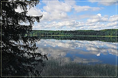 фото "Утро на озере Янисъярви"