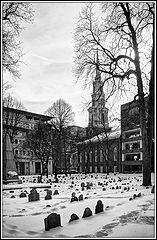 photo "Granary Burial Groung in the winter"