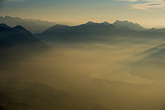 photo "Lake under Fog"