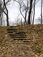 фото "Засыпанная лестница"
