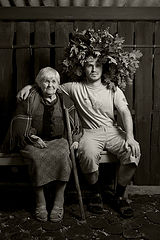 photo "Janis with his grandmother"
