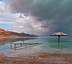 photo "Umbrellas Dead Sea"