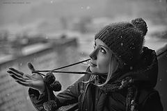 photo "Фотосессия в городе, на улице, на природе, портрет, чб"