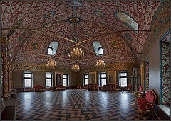 фото "Палаты Волковых-Юсуповых. панорама тронного зала"