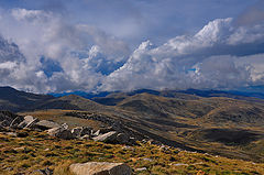 photo "Where the clouds live"