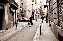 фото "в Готическом квартале Барселоны"