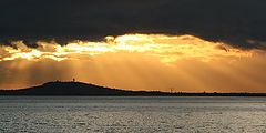 фото "sea, clouds and sun"