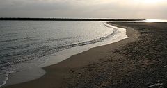 фото "calm in the evening beside the sea"